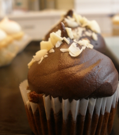 Mocha Chocolate Cupcakes